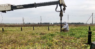 Установка винтовых свай Кисловодск цена от 3119 руб.